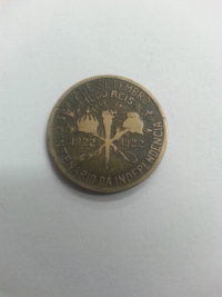 1000 RÉIS CENTENÁRIO DA INDEPENDÊNCIA (1822 A 1922)