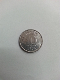 10 CRUZEIROS REAIS (TAMANDUÁ)