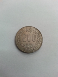 200 PESOS NOVOS