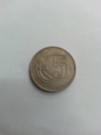 5 PESOS NOVOS