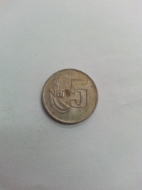 5 PESOS NOVOS