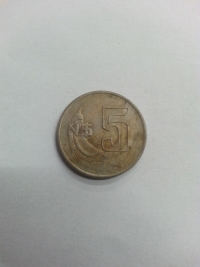 5 PESOS NOVOS