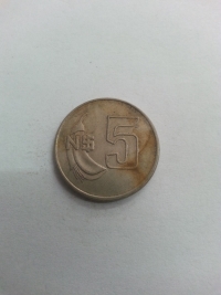 5 PESOS NOVOS