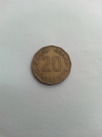 20 CENTESIMOS