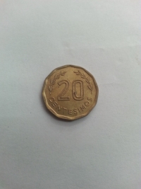20 CENTESIMOS