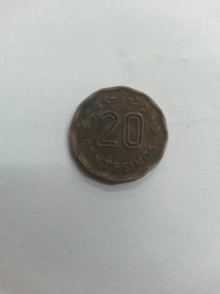 20 CENTESIMOS