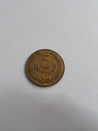 5 CENTÉSIMOS