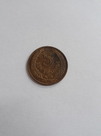 5 CENTÉSIMOS