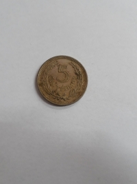 5 CENTÉSIMOS