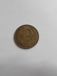 10 CENTÉSIMOS