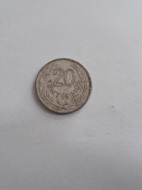 20 CENTÉSIMOS