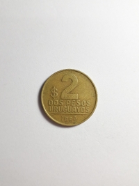 2 PESOS URUGUAYOS