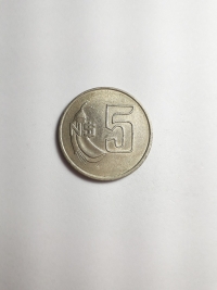 5 PESOS NOVOS