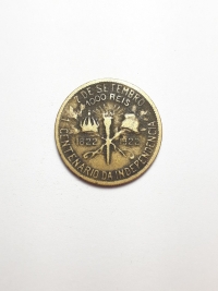 1000 RÉIS CENTENÁRIO DA INDEPENDÊNCIA (1822 A 1922)