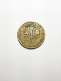 1000 RÉIS CENTENÁRIO DA INDEPENDÊNCIA (1822 A 1922)