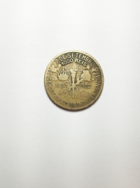 1000 RÉIS CENTENÁRIO DA INDEPENDÊNCIA (1822 A 1922)