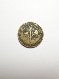 1000 RÉIS CENTENÁRIO DA INDEPENDÊNCIA (1822 A 1922)