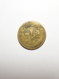 1000 RÉIS CENTENÁRIO DA INDEPENDÊNCIA (1822 A 1922)