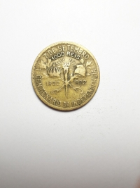 1000 RÉIS CENTENÁRIO DA INDEPENDÊNCIA (1822 A 1922)