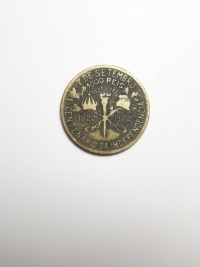 1000 RÉIS CENTENÁRIO DA INDEPENDÊNCIA (1822 A 1922)