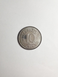 10 CRUZEIROS REAIS (TAMANDUÁ)