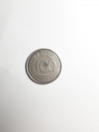 100 CRUZEIROS REAIS (LOBO GUARÁ)