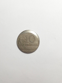 10 CENTAVOS (ERRO DE CUNHAGEM)