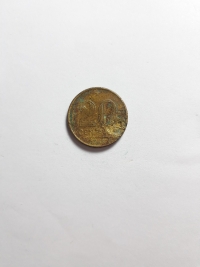 20 CENTAVOS (ERRO DE CUNHAGEM)