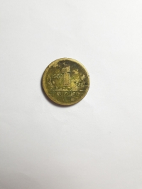 1 CRUZEIRO (ERRO DE CUNHAGEM)