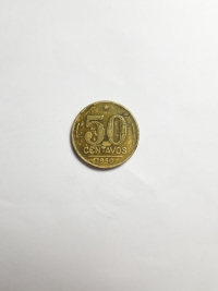 50 CENTAVOS (DEFEITO DE CUNHAGEM)