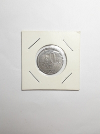 50 CENTAVOS (ERRO DE CUNHAGEM)