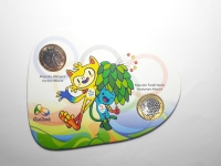 1 REAL VINÍCIUS E TOM (BLISTER)