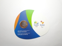 1 REAL (NATAÇÃO PARALÍMPICA) BLISTER