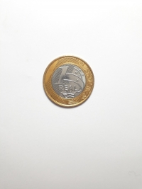 1 REAL (ENTREGA DA BANDEIRA OLÍMPICA)