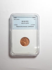 ONE CENT (ERRO DE CUNHAGEM)