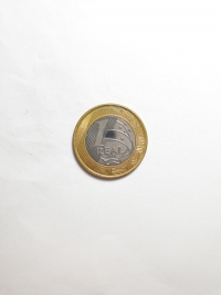 1 REAL (MASCOTE PARALÍMPICO- TOM)