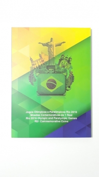 ÁLBUM MOEDAS COMEMORATIVAS RIO 2016
