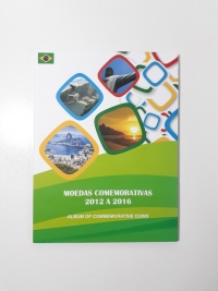 ÁLBUM MOEDAS COMEMORATIVAS 2012 A 2016