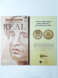 ÁLBUM DE MOEDAS FAMÍLIA REAL