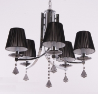 LUSTRE CROMADO (ADN MAIS ILUMINAÇÃO)