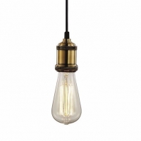 PENDENTE OURO VELHO RETRO VINTAGE (ADN MAIS ILUMINAÇÃO)