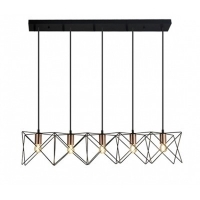 PENDENTE ARAMADO 5 LÂMPADAS (NEW LINE IMPORTS)