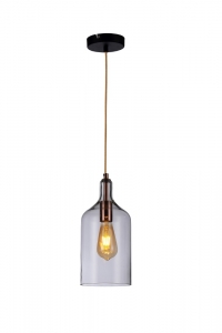 PENDENTE METAL COBRE E VIDRO (NEW LINE IMPORTS)