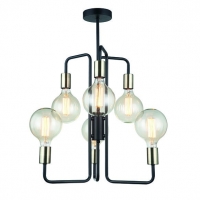 PENDENTE METAL PRETO (NEW LINE IMPORTS)