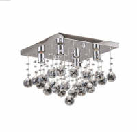 PLAFON QUADRADO CRISTAL HEVVY 