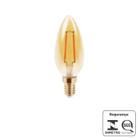 VELA FILAMENTO RETRÔ (BELLA ILUMINAÇÃO)