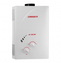 AQUECEDOR DE ÁGUA A GÁS- EXAUSTÃO NATURAL LZ 750BP (LORENZETTI)