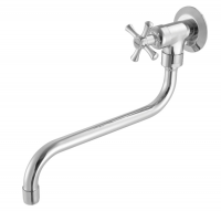 TORNEIRA COZINHA- BICA MÓVEL PAREDE TETRA 1167 C 24 BS (MEBER)