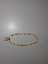 COLAR MARFIM E OURO 18K