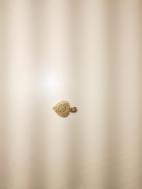 PINGENTE CORAÇÃO OURO 18K